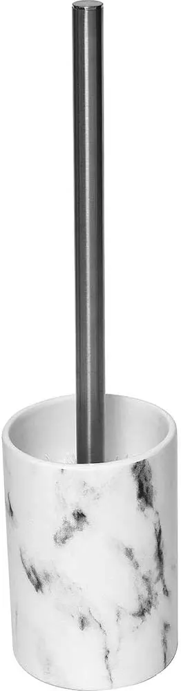 Щетка для туалета с подставкой Tendance Marble (White)