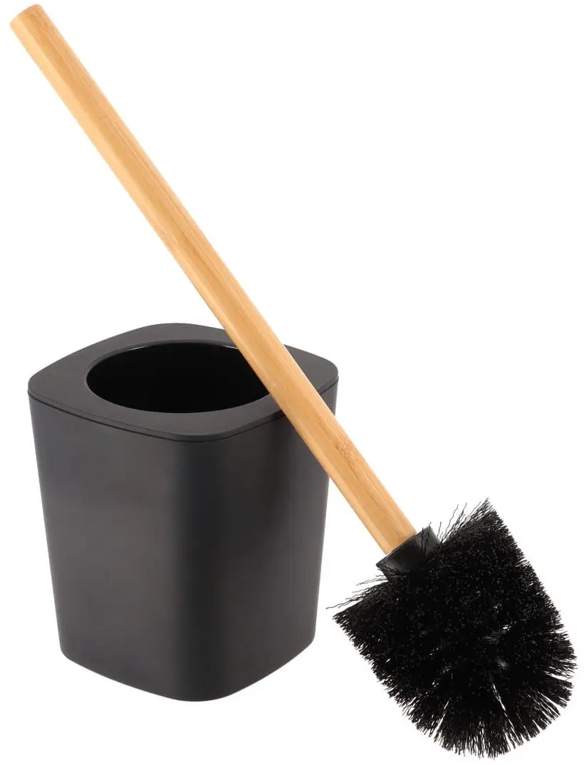 Щетка для туалета с подставкой Tendance Rubber 46268 (Black)