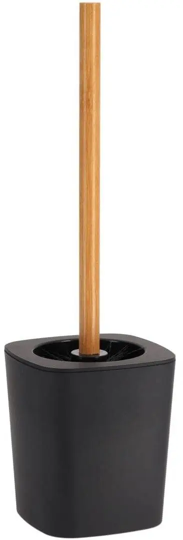 Щетка для туалета с подставкой Tendance Rubber 46268 (Black)