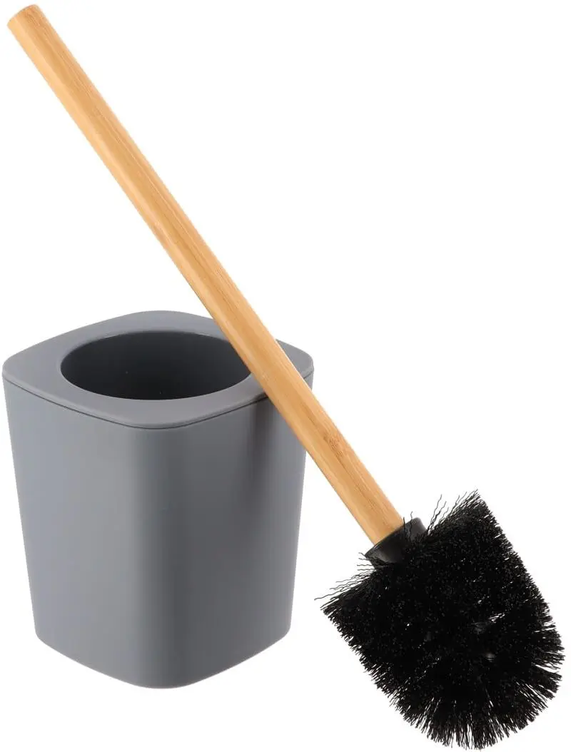 Щетка для туалета с подставкой Tendance Rubber 47136 (Grey)