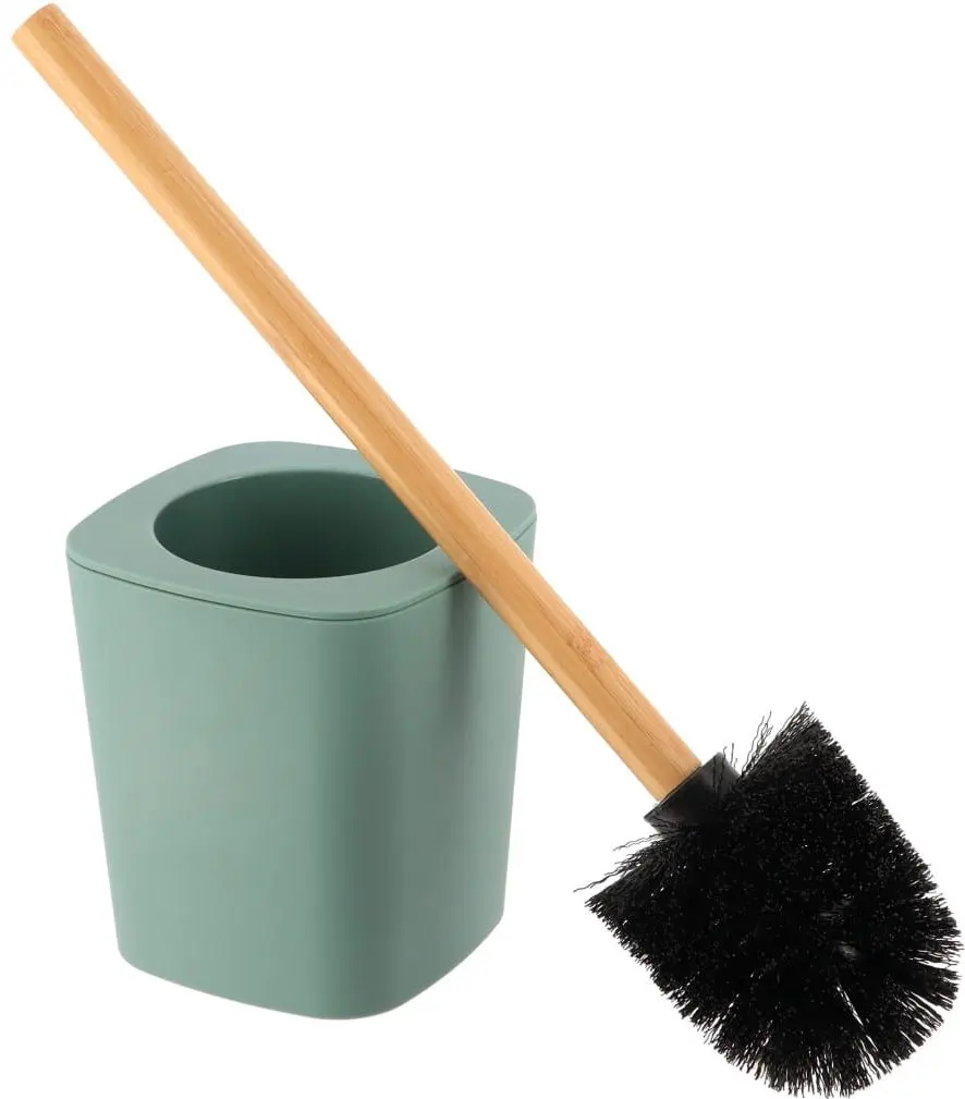 Щетка для туалета с подставкой Tendance Rubber 49794 (Green)