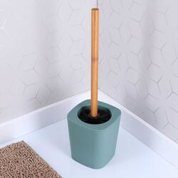 Щетка для туалета с подставкой Tendance Rubber 49794 (Green) Thumb
