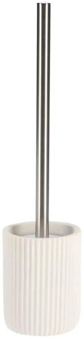 Щетка для туалета с подставкой Tendance Vertical Stripes 43695 (White)