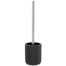 Щетка для туалета с подставкой Tendance Vertical Stripes 51947 (Black)