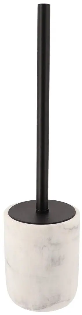 Perie pentru WC cu suport Tendance Marble 49796 (White/Black)