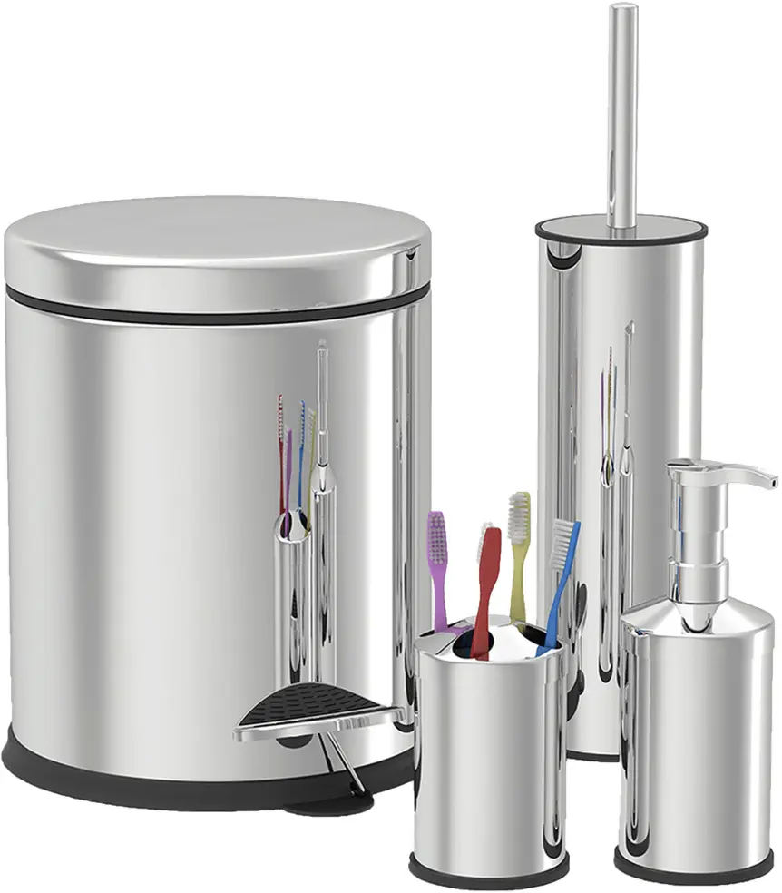 Set de baie Zilan ZLN4605 (Inox)
