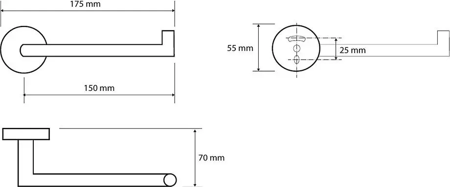 Держатель для туалетной бумаги Bemeta Omega 104212032 (Chrome)