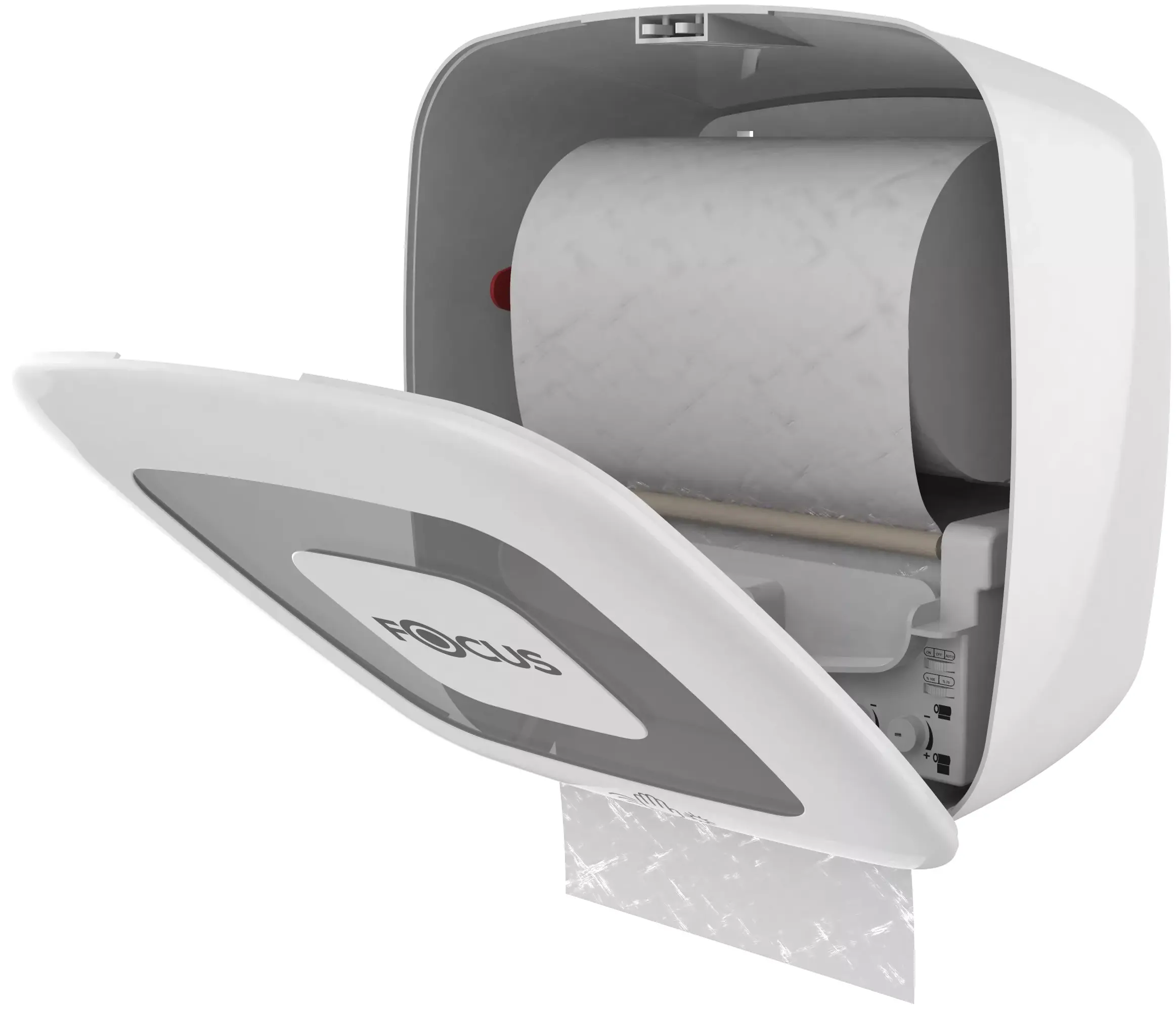 Диспенсер для рулонных полотенец Focus 8077061 (White)