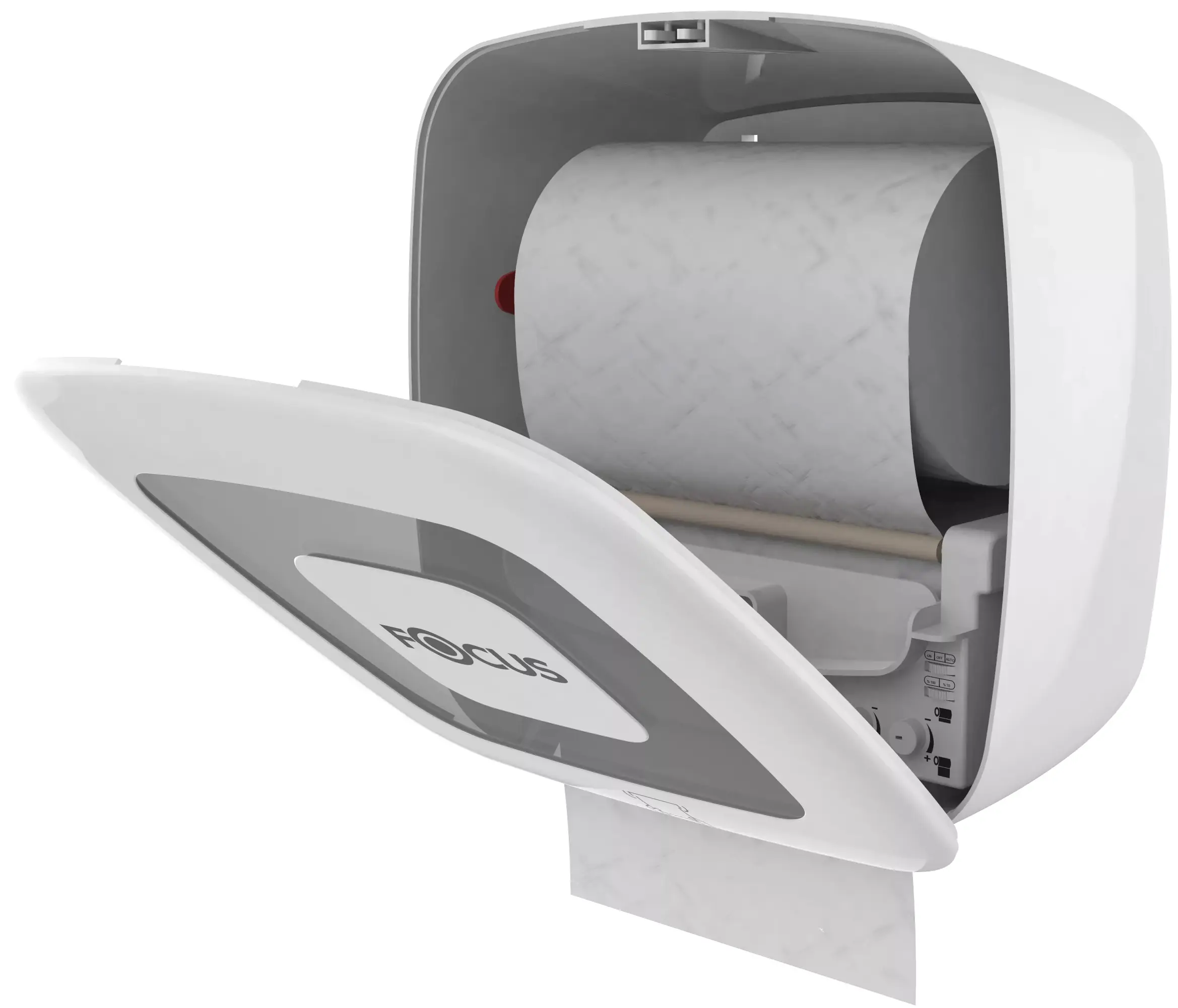 Диспенсер для рулонных полотенец Focus 8077062 (White)