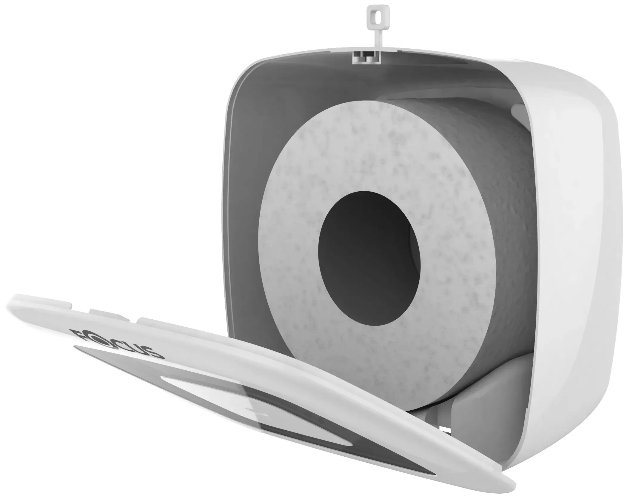 Диспенсер для туалетной бумаги Focus 8077066 (White)