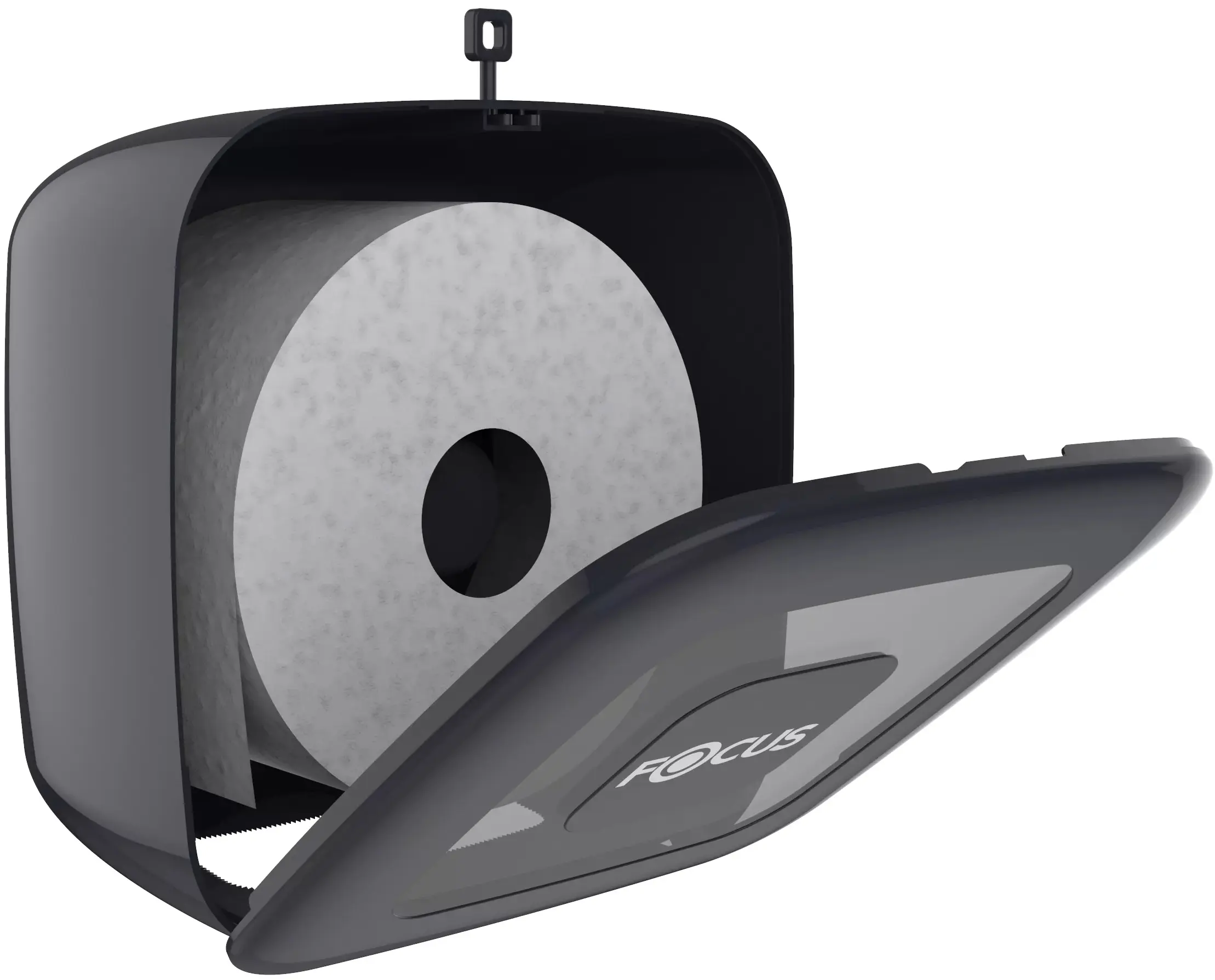 Диспенсер для туалетной бумаги Focus Mini Jumbo 8076285 (Black)