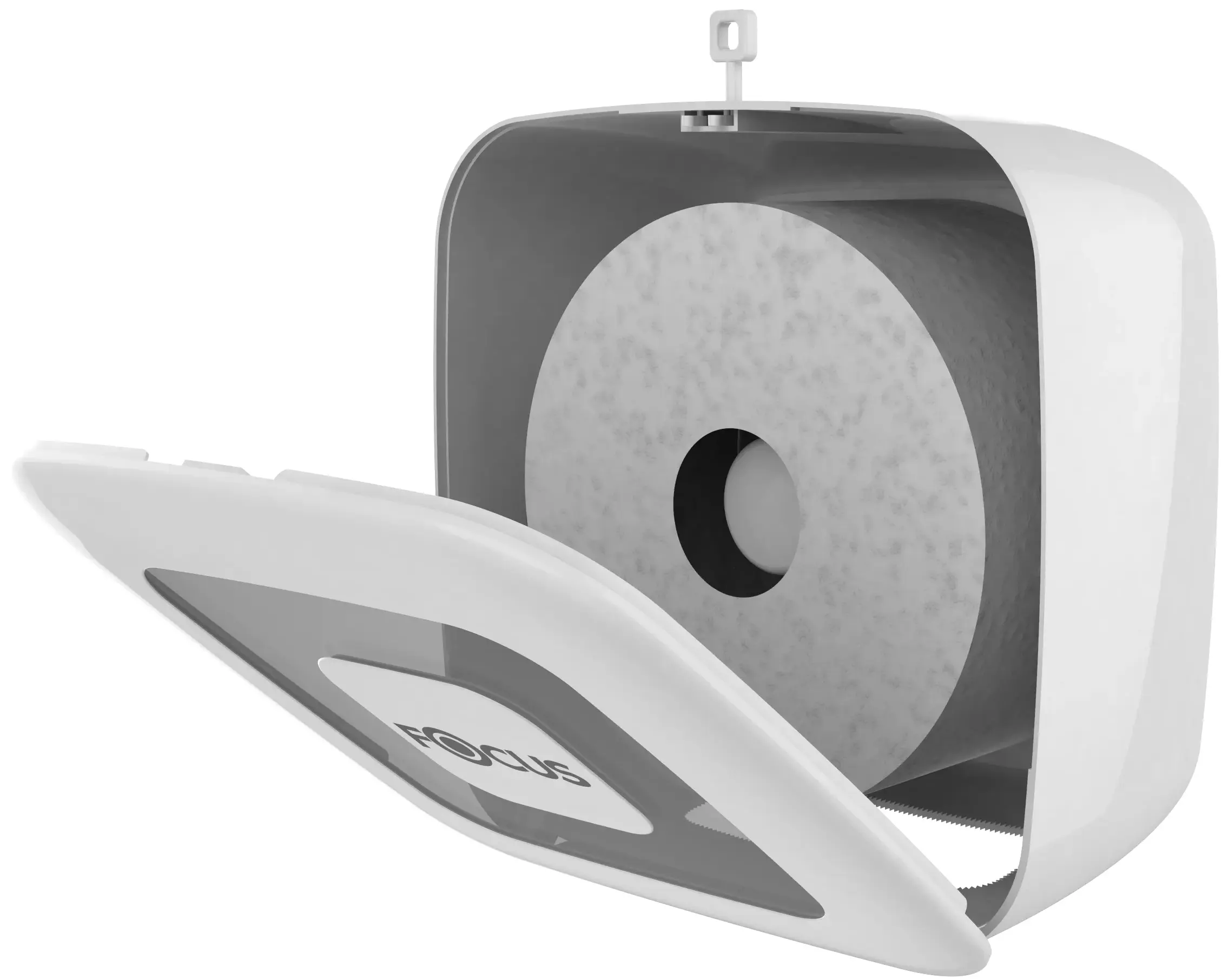 Диспенсер для туалетной бумаги Focus Mini Jumbo 8077065 (White)