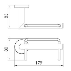 Держатель для туалетной бумаги Imprese Hranice 141100 (Chrome) Thumb