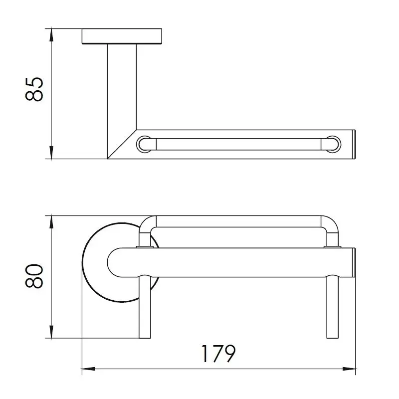 Держатель для туалетной бумаги Imprese Hranice 141100 (Chrome)