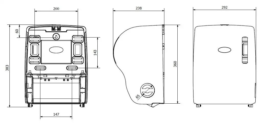 Suport pentru hîrtie igienica Jofel AG56600
