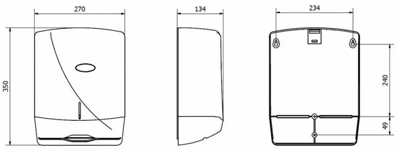 Suport hîrtie igienica Jofel AH38000