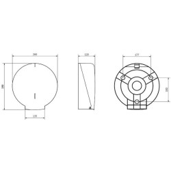 Диспенсер для туалетной бумаги Jofel АE51000 (White) Thumb