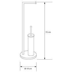 Suport pentru hartie igienica Sepio 104/6994 (White) Thumb