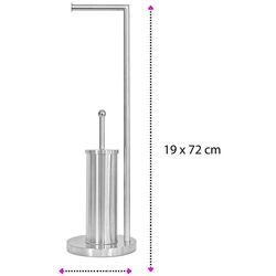 Suport pentru hartie igienica Sepio 104/9865 (Silver) Thumb