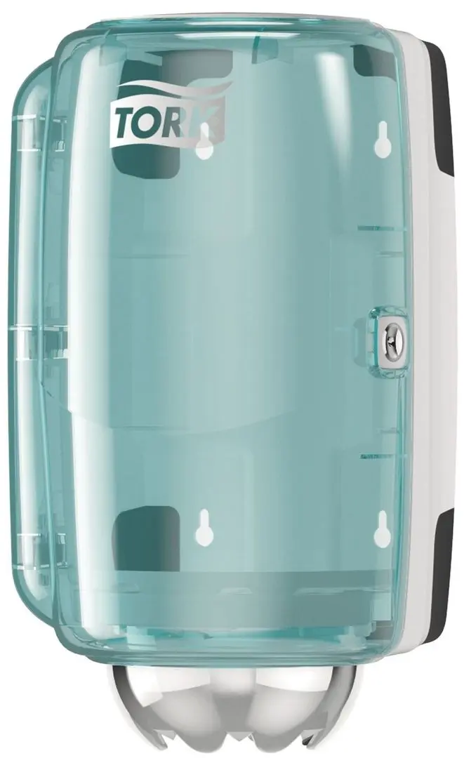 Диспенсер для бумажных полотенец Tork Performance Mini M1 658000 (Turquoise/White) - 2