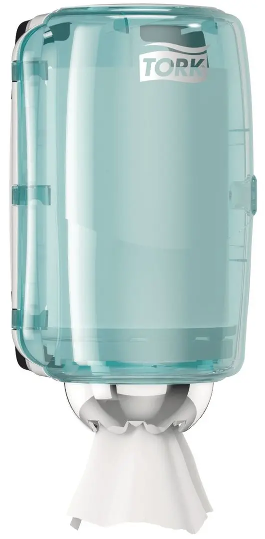 Диспенсер для бумажных полотенец Tork Performance Mini M1 658000 (Turquoise/White)