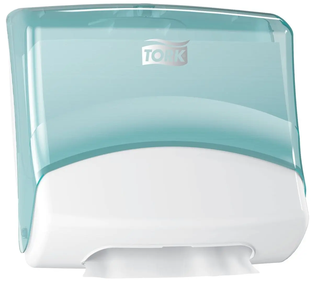Диспенсер для бумажных полотенец Tork Performance W4 654000 (White/Turquoise) - 2