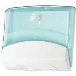 Диспенсер для бумажных полотенец Tork Performance W4 654000 (White/Turquoise)
