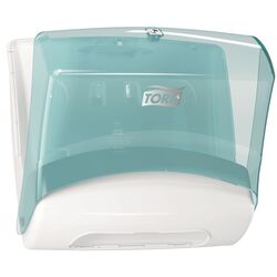 Диспенсер для бумажных полотенец Tork Performance W4 654000 (White/Turquoise) Thumb