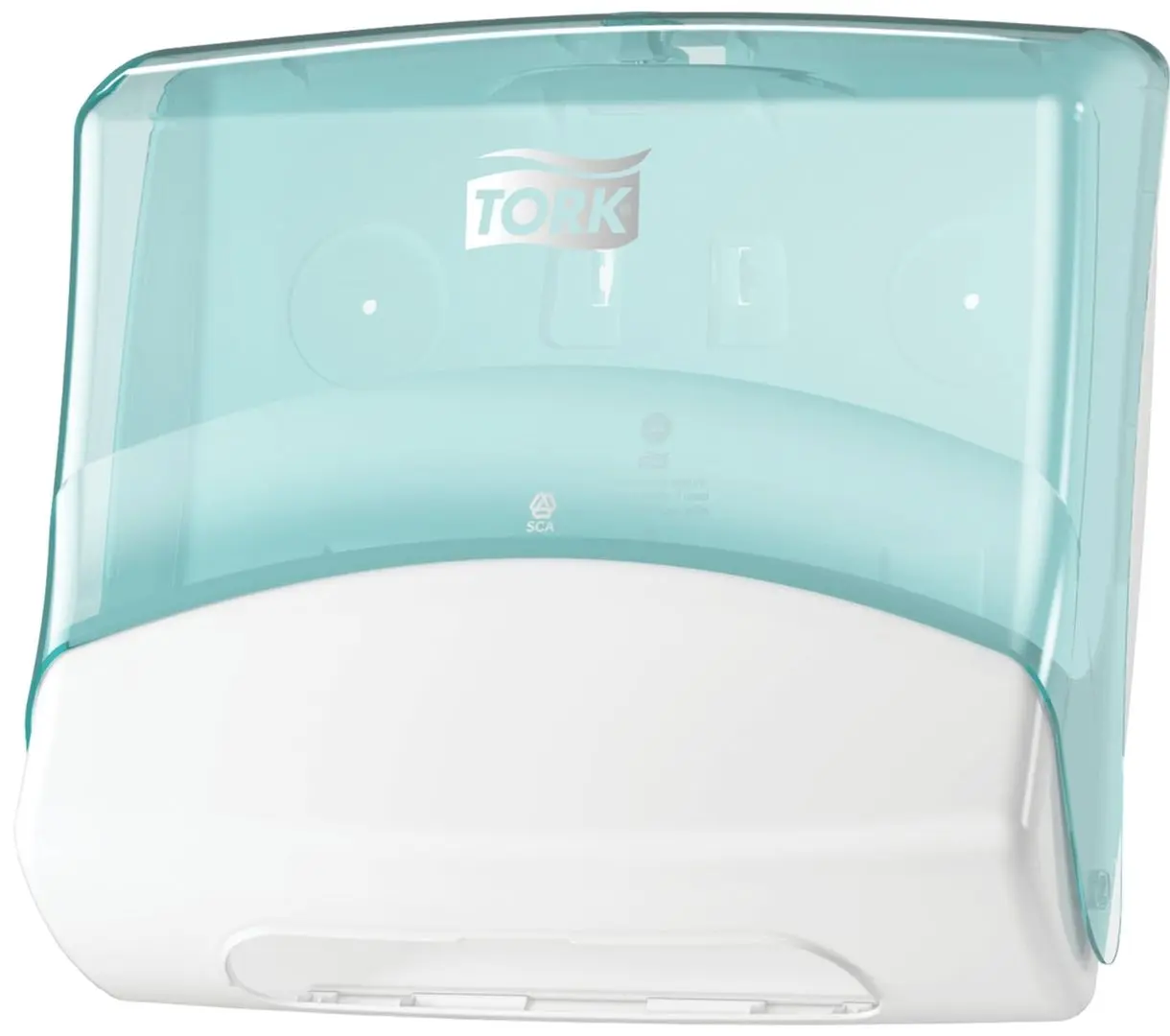 Диспенсер для бумажных полотенец Tork Performance W4 654000 (White/Turquoise)