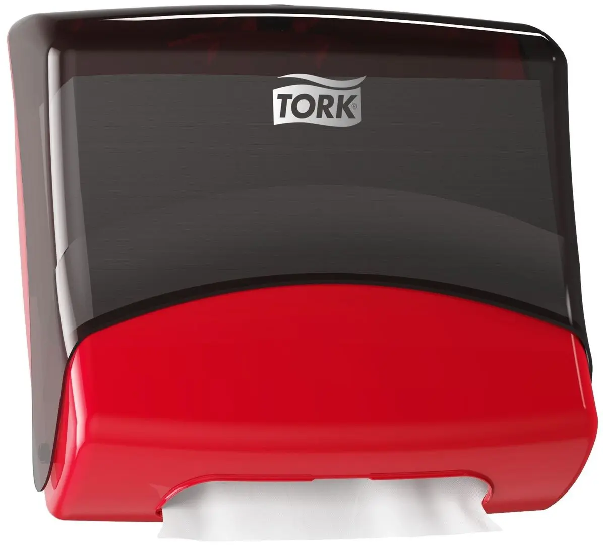 Диспенсер для бумажных полотенец Tork Performance W4 654008 (Black/Red) - 2