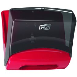 Диспенсер для бумажных полотенец Tork Performance W4 654008 (Black/Red) Thumb