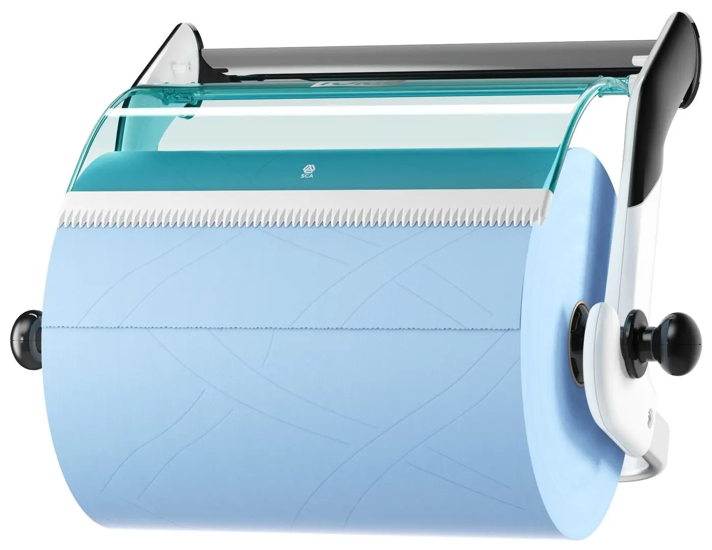 Диспенсер для туалетной бумаги Tork Performance W1 652100 (White/Turquoise) - 3