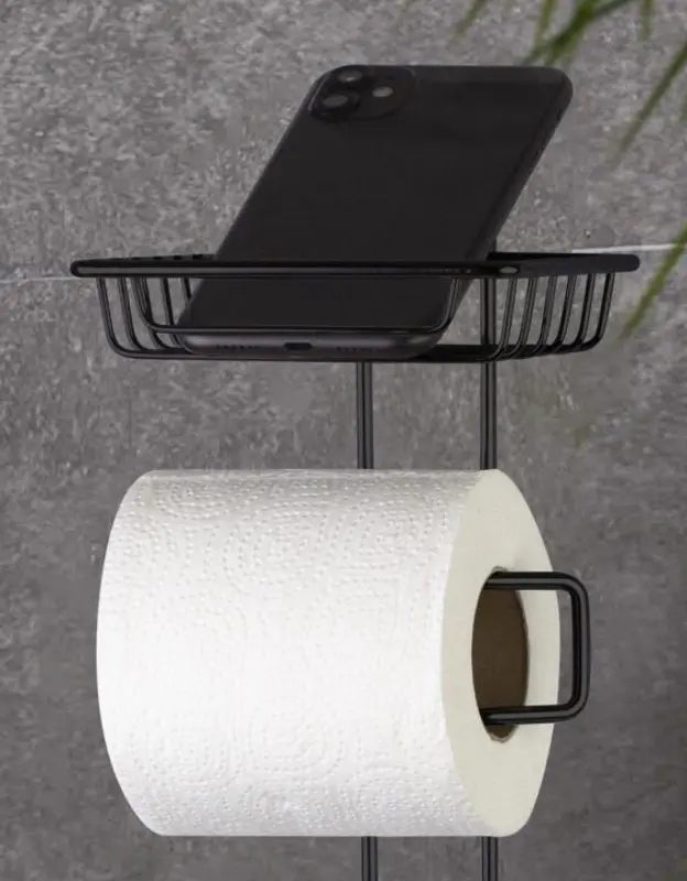 Стойка напольная с ведром AS-822S (Black)