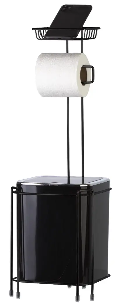 Стойка напольная с ведром AS-822S (Black)