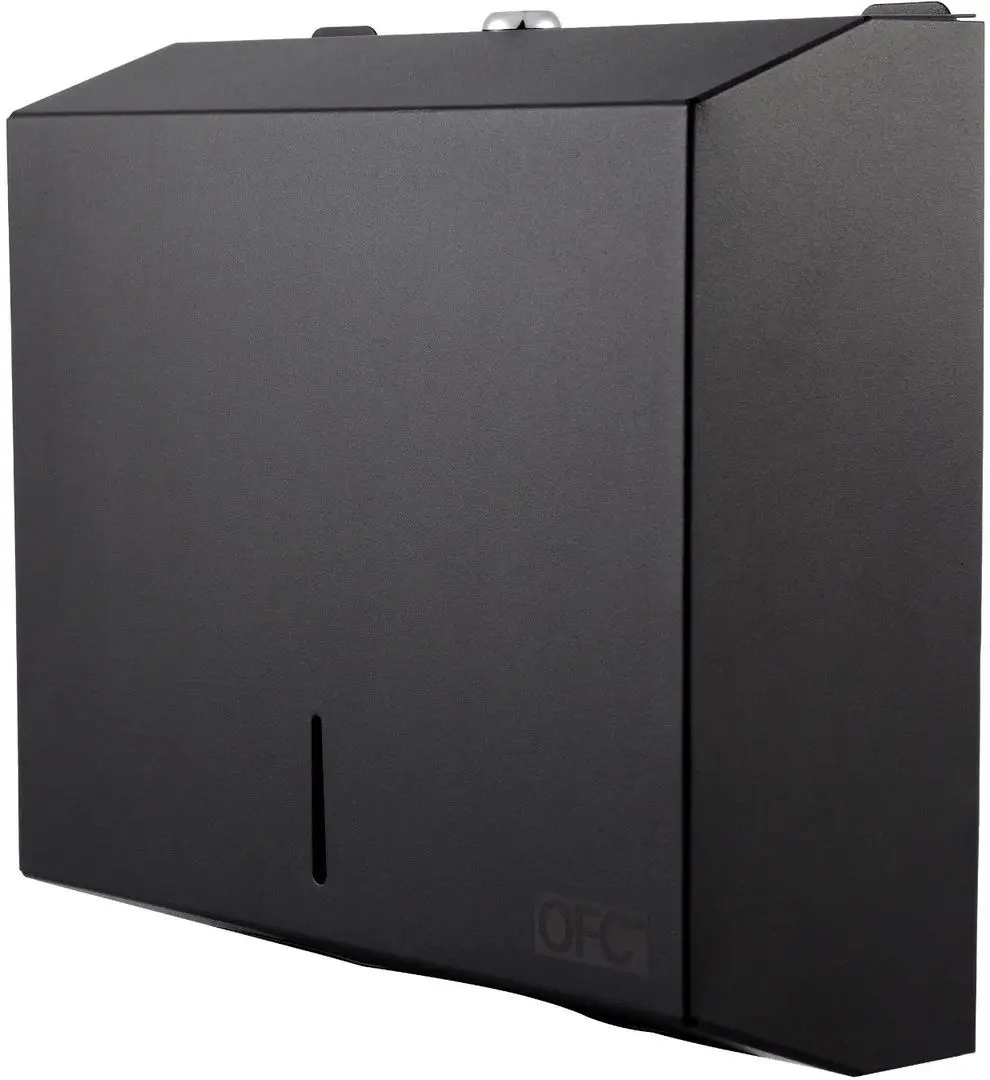 Диспенсер для бумажных полотенец Uniplast Lyon KW-7322 (Black)