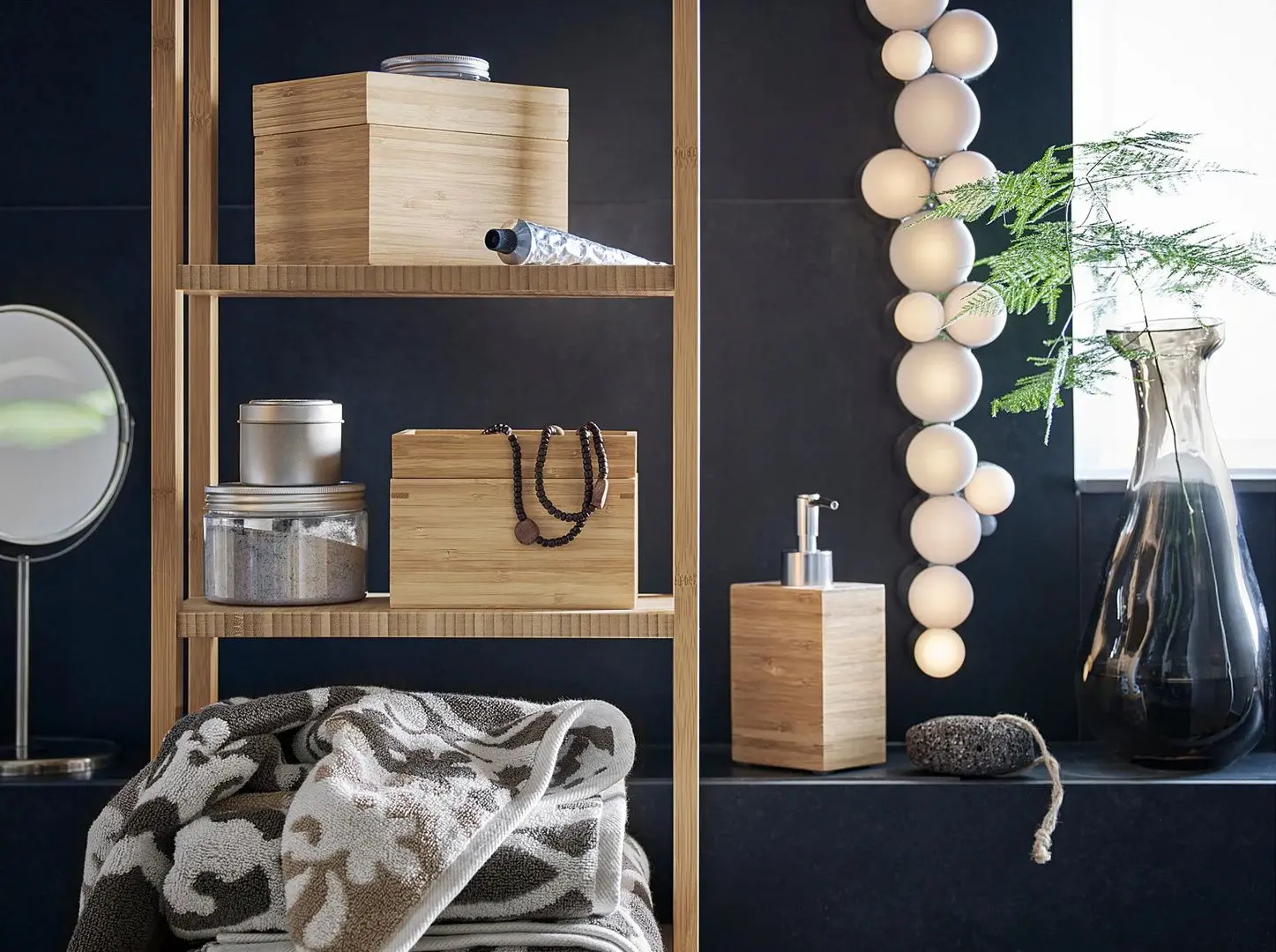 Dozator săpun lichid Ikea Dragan (Bambus)