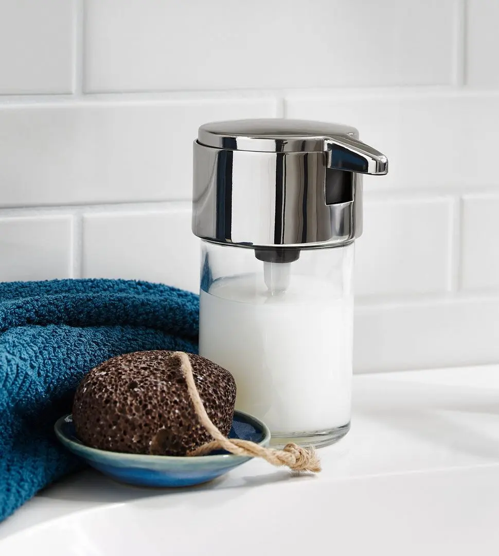 Dozator săpun lichid Ikea Kalkgrund (Crom)