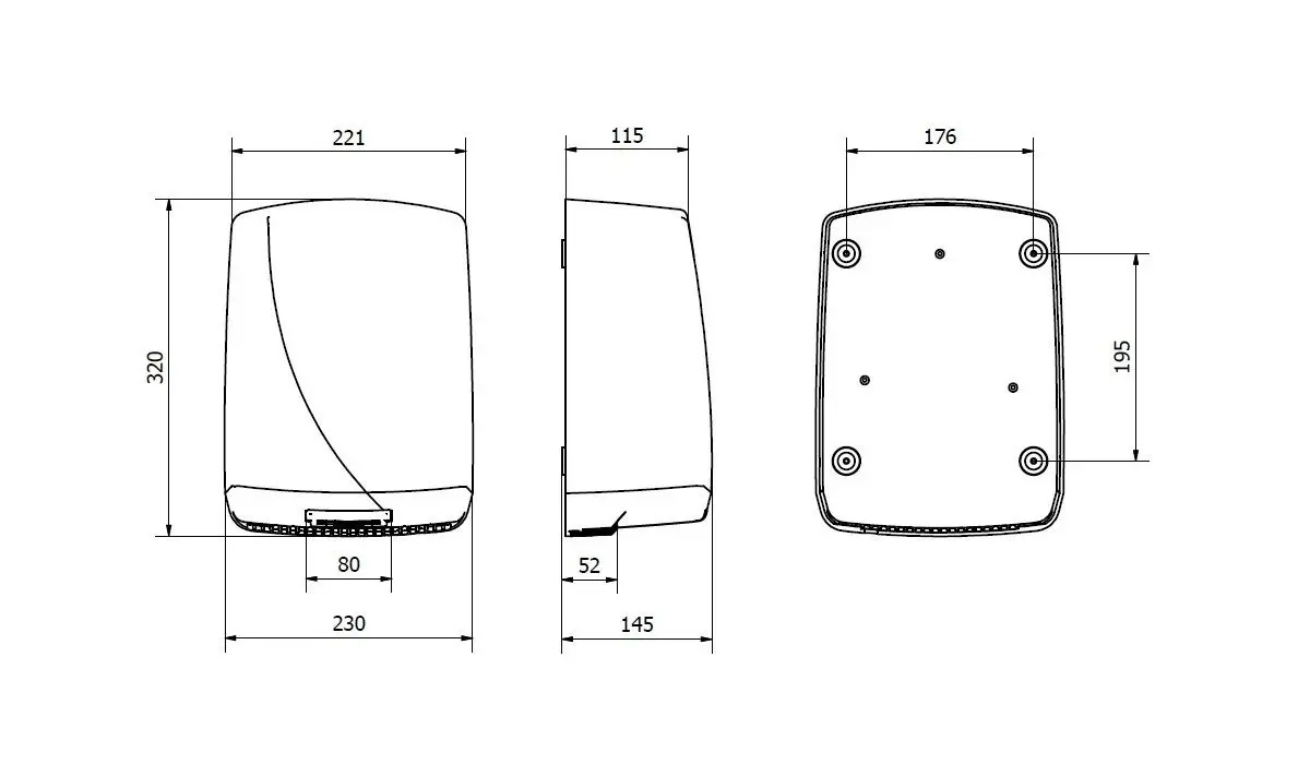 Uscator pentru mâini Jofel AA14000