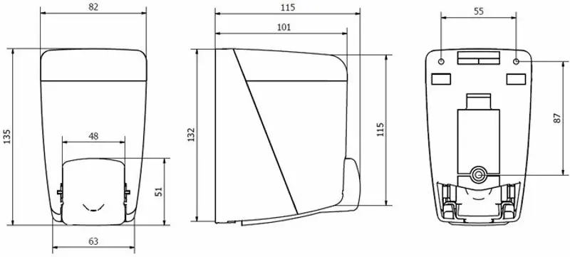 Dozator pentru sapun lichid  Jofel AC84000