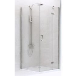 Душевая кабина New Trendy New Renoma D-0113A/D-0084B 90x90 Left (Chrome)