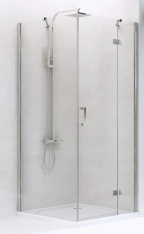 Cabina de dus New Trendy New Renoma D-0113A/D-0084B 90x90 Left (Chrome)