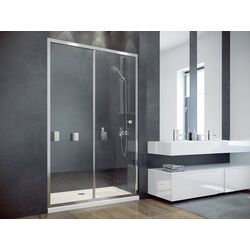 Usa pentru dus Besco Duo Slide DDS-120 120x195 (Transparent) Thumb