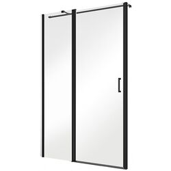Usa pentru dus Besco Exo-C Black ECB-120-190C 120x190 (Transparent)