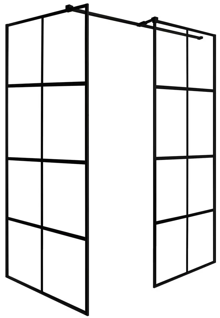 Cabina de dus Besco Excea EXC-108-190B 100x80x190 (Transparent)