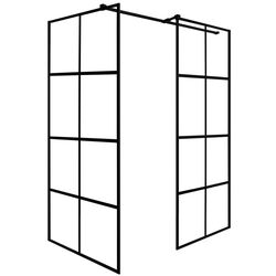 Cabina de dus Besco Excea EXC-128-190B 120x80x190 (Transparent)