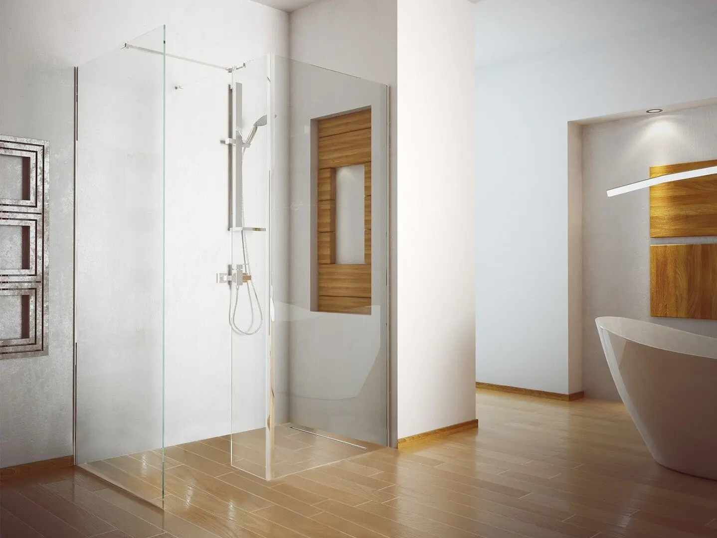 Cabina de dus Besco Indre IW-140-90-C 140x90x195 (Transparent) - 2