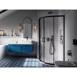 Душевая кабина Besco Modern Black MPB-90-190-C 90x90x190 (Transparent) Thumb