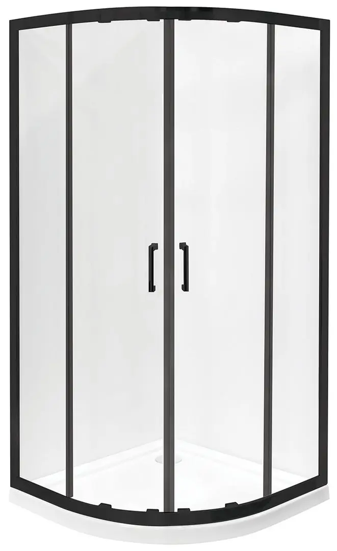 Душевая кабина Besco Modern Black MPB-90-190-C 90x90x190 (Transparent)