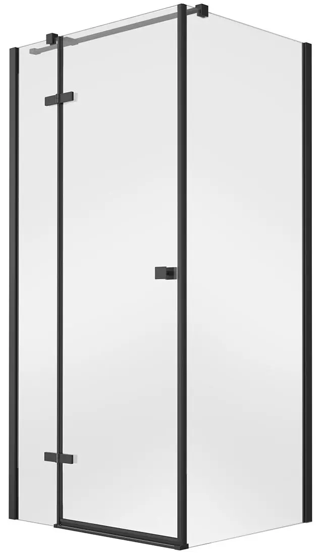 Cabina de dus Besco Pixa Black Left PKL-90-195-B 90x90x195 (Transparent)