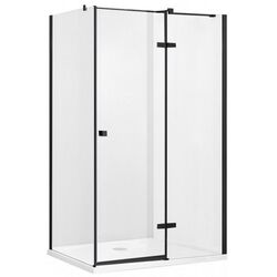 Душевая кабина Besco Pixa Black Left PPL-128-195B 120x80x195 (Transparent)